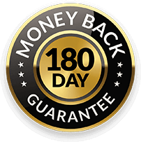 CitrusBurn 180-Day Money-Back Guarantee official seal