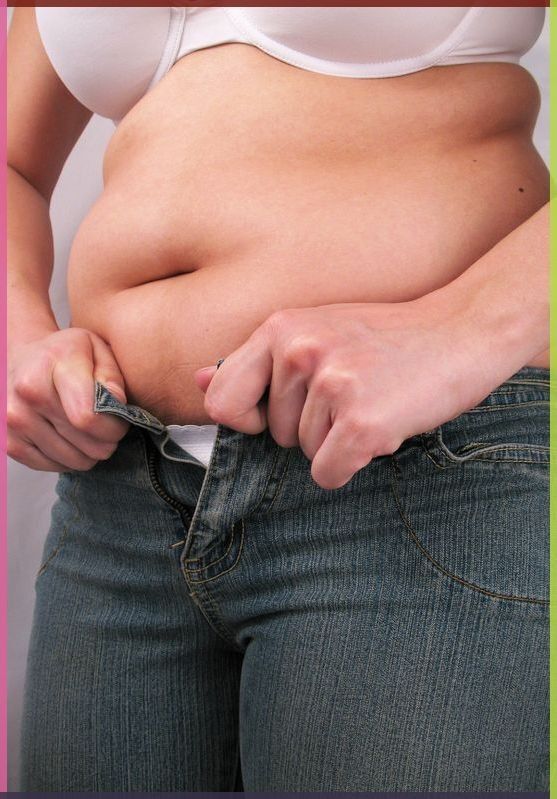 Belly fat stubborn results